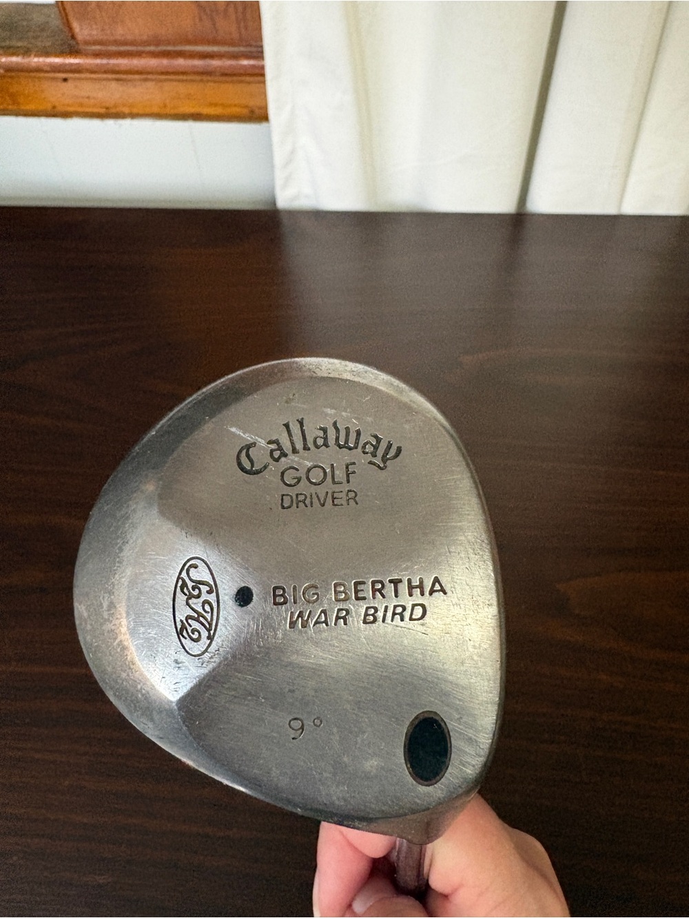 Callaway Big Bertha War Bird 9° Vintage Golf Driver Steel Shaft